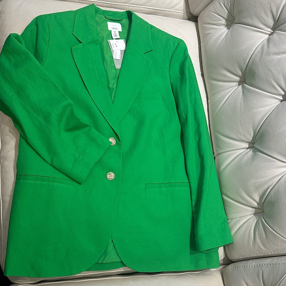 Green Women's Blazer